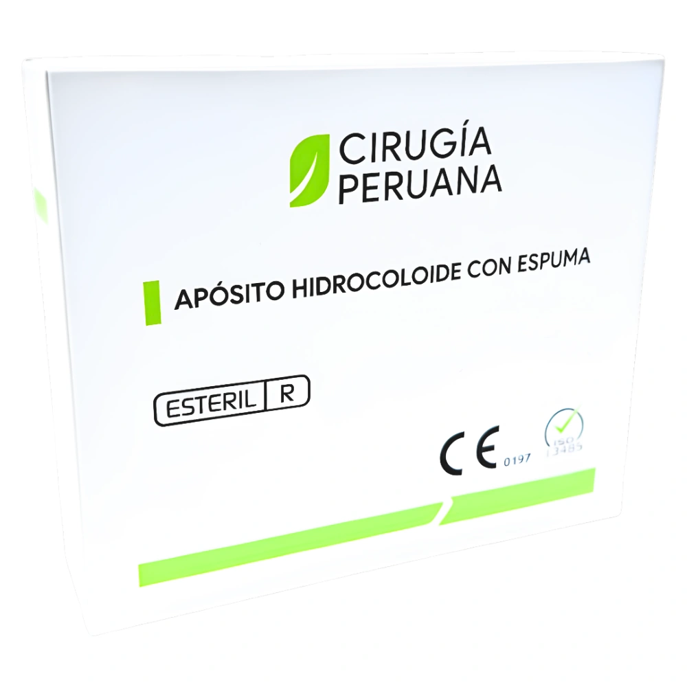 Apósito Hidrocoloide Espuma Cirugía Peruana® 10X10 (2 Unid.) Apósito Hidrocoloide Espuma Cirugía Peruana® 10X10 (2 Unid.)