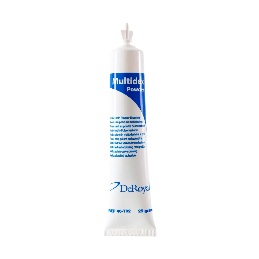 Apósito En Polvo Multidex® Para Heridas 25G (Por Unidad)
