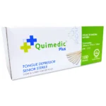 Baja Lengua Estéril Quimedic Plus® Adulto (2 Cajas 200 Unid.)