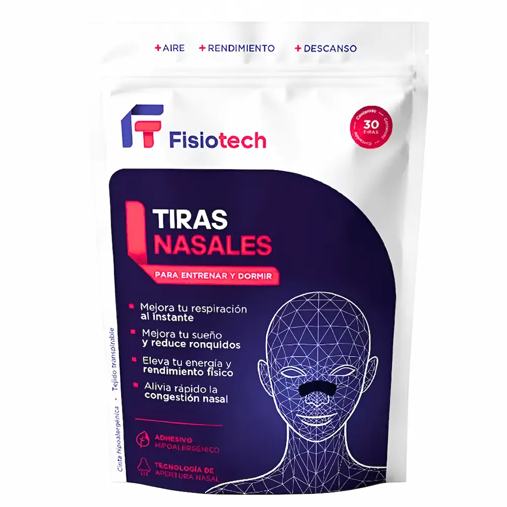 Bandas Nasales Antitranspirantes Fisiotech® (Por Unidad)
