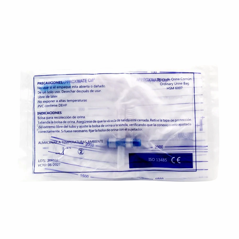 Bolsa De Drenaje Urinario Adulto Uritel® 2000 Ml (1 Paquete 10 Unid.) - Urología
