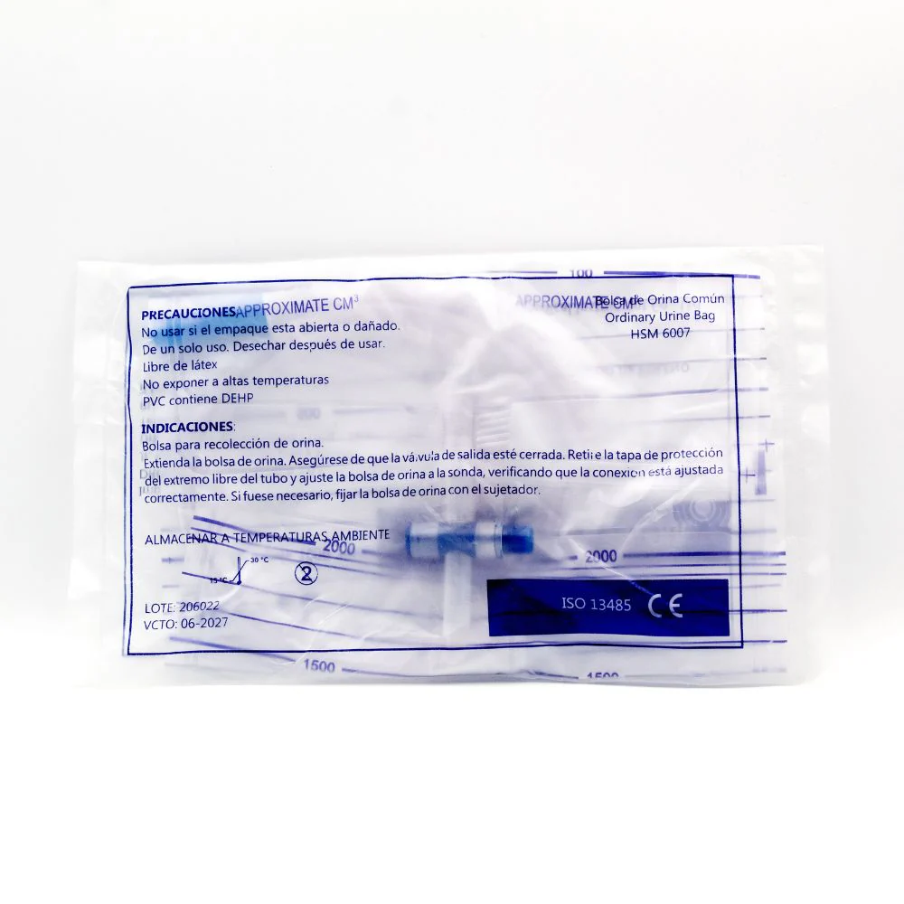 Bolsa De Drenaje Urinario Adulto Uritel® 2000 Ml (1 Paquete 10 Unid.)