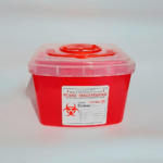 Contenedor De Plástico Para Punzocortantes Samplix® 1.5L (1 Paq. 3 Unid.)