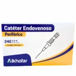 Catéter Endovenoso Periférico Alkhofar® 24G (1 Caja 100 Unid.)