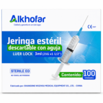 Jeringa Estéril Alkhofar® Luer Lock 3Ml (1 Caja 100 Unid.)