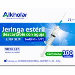 Jeringas De 1Ml Luer Slip Alkhofar® Estériles (1 Par)