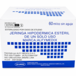 Jeringas De 60Ml Sin Aguja Alfymedix® (1 Caja 25 Unid.)
