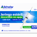 Jeringas Para Insulina 1Ml Alkhofar® Estériles (1 Par)
