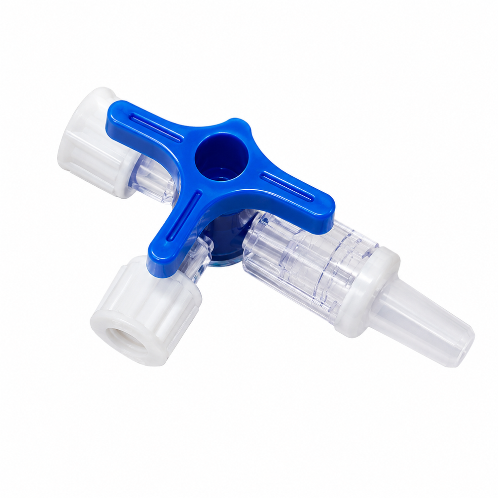 Llave De Tres Vías Alkhofar® Simple (1 Caja 50 Unid.)