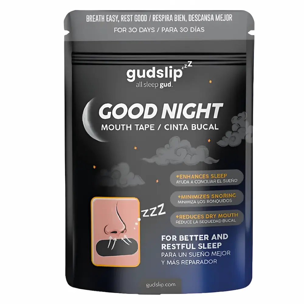 Cinta Bucal Gudslip® Good Night (1 Bolsa 30 Unidades)