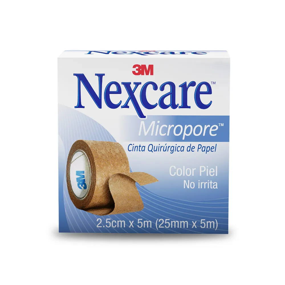 Cinta Quirúrgica 3M® Nexcare 2.5Cm X 5M (1 Par) Cinta Quirúrgica 3M® Nexcare 2.5Cm X 5M (1 Par)