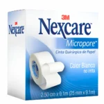 Cinta Quirúrgica 3M Nexcare® Micropore Papel Blanco 2.5Cm X 9.1M (1 Par)