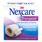 Cinta Quirúrgica 3M® Nexcare Transpore 5Cm X 9.1M (Por Unidad)
