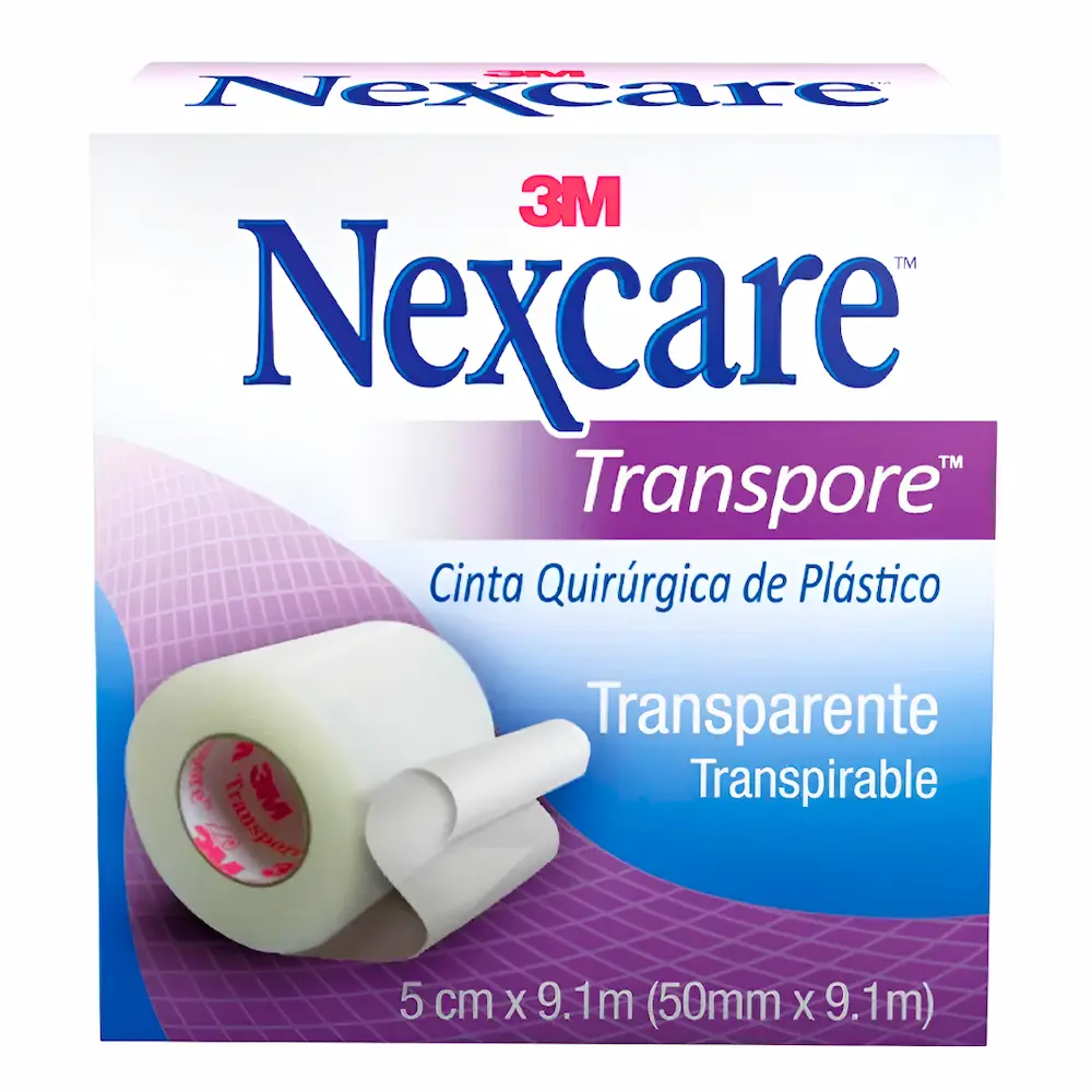 Cinta Quirúrgica 3M® Nexcare Transpore 5Cm X 9.1M (Por Unidad) Cinta Quirúrgica 3M® Nexcare Transpore 5Cm X 9.1M (Por Unidad)