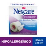 Cinta Quirúrgica 3M® Nexcare Transpore 5Cm X 9.1M (Por Unidad)