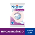 Cinta Transpore™ 3M Nexcare® Quirúrgica Blanca (1 Caja 5 Unidades)