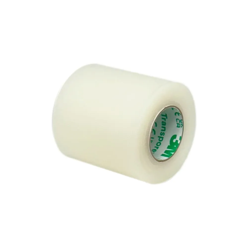 Cinta Transpore™ 3M® Quirúrgica Plástico 5Cmx9.1M (2 Rollos) Cinta Transpore™ 3M® Quirúrgica Plástico 5Cmx9.1M (2 Rollos)