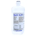 Cloruro De Sodio 0.9% Braun® Solución Salina 1L (1 Caja 5 Unid.)