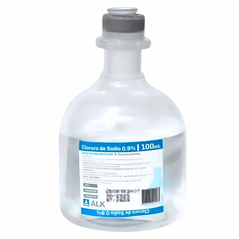 Cloruro De Sodio Alk® 0.9% 100 Ml (1 Caja 50 Unid.)