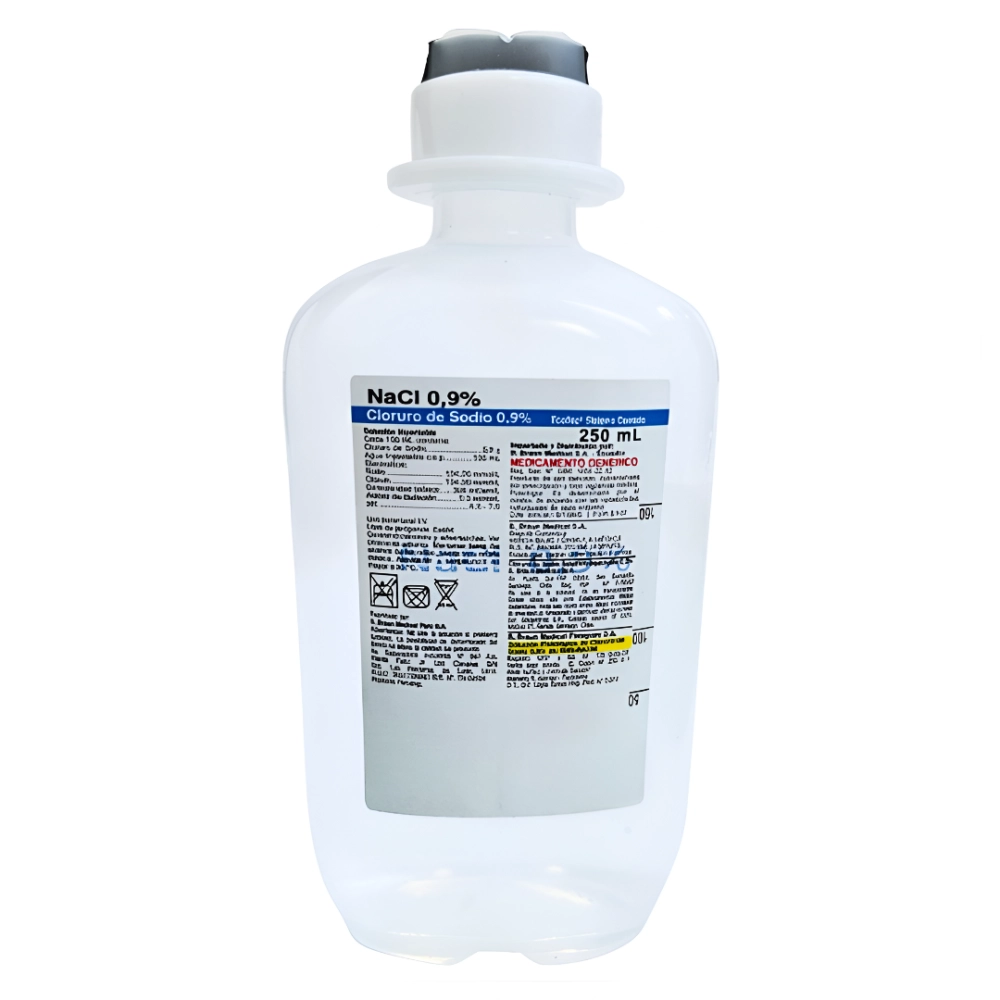 Cloruro De Sodio 0.9% B.Braun® Solución Isotónica (1 Caja 5 Unid.)