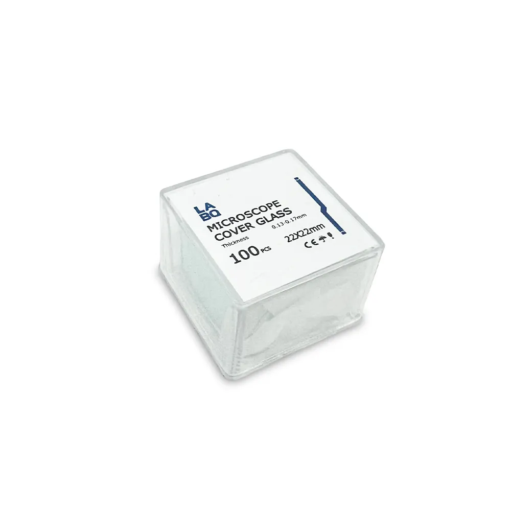 Cubreobjetos Para Microscopio Labo® 22X22Mm (5 Cajas 500 Pzs)