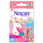 Curitas Nexcare® Happy Kids Niñas 20 Unid. (2 Cajas 40 Unid.)