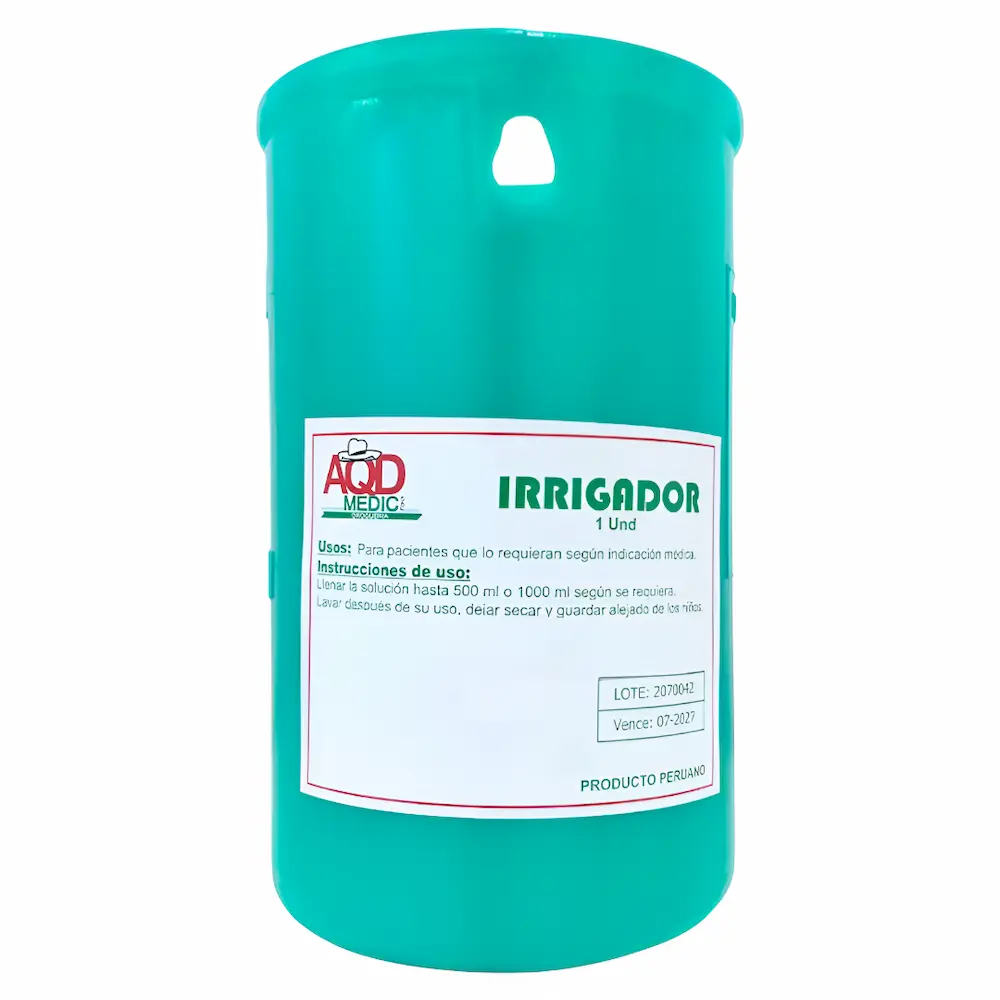 Depósito Para Irrigación Aqd Medic® 1000Ml (1 Caja 5 Unidades)