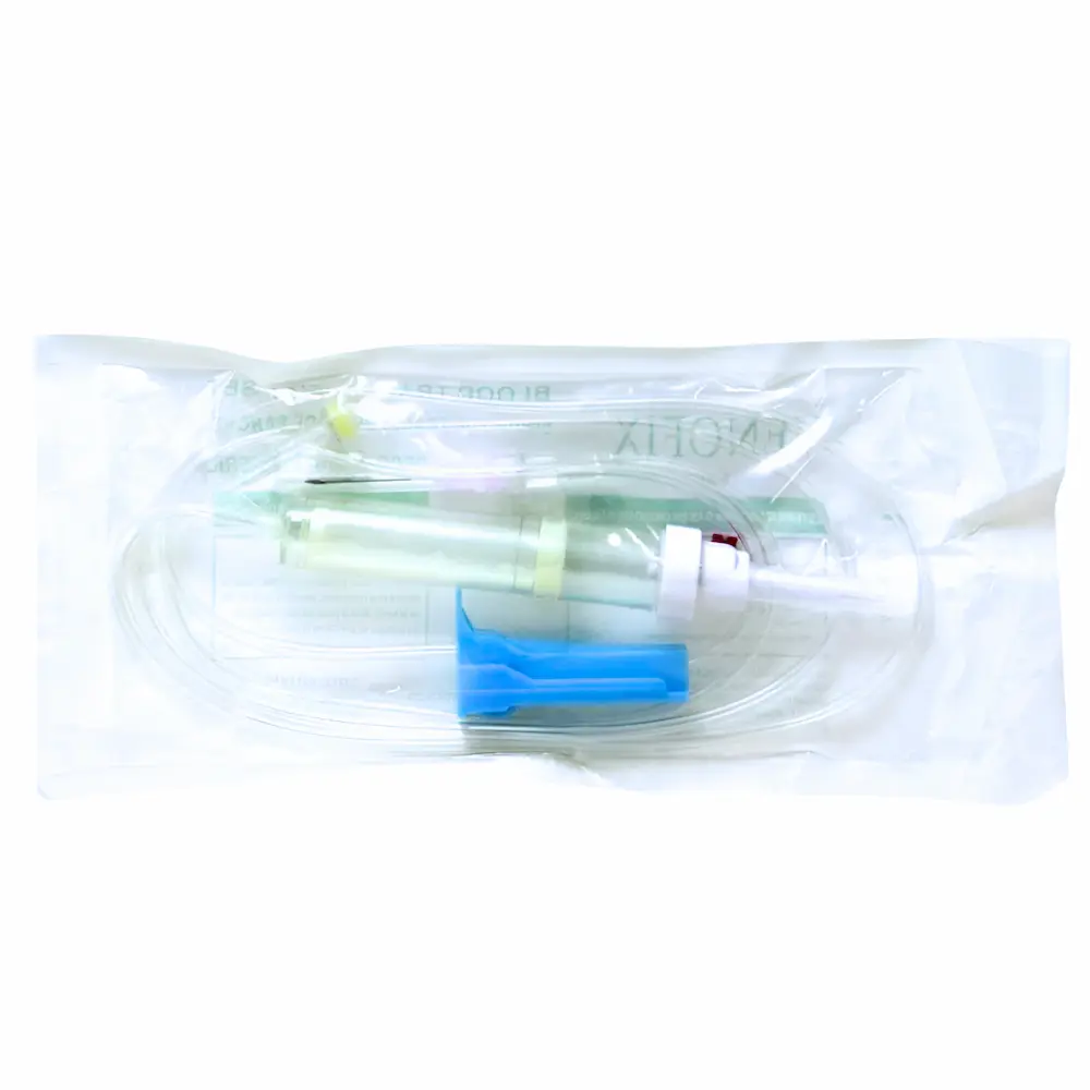Equipo De Transfusión De Sangre Transtel® Con Filtro (1 Paq. 25 Unid.)