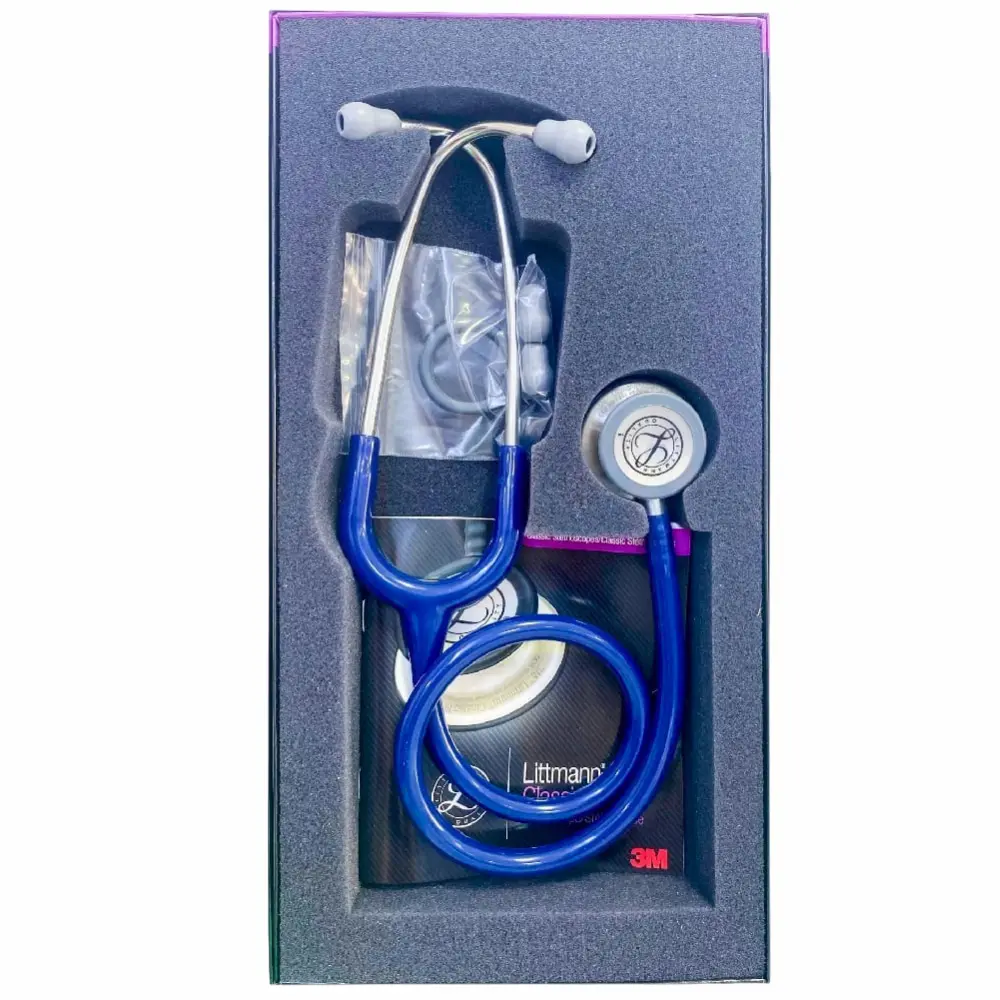 Estetoscopio Littmann® Classic Iii Azul Marino (1 Caja 1 Unid.)