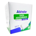 Gasa Estéril Alkhofar® 7.5Cm X 7.5Cm (2 Cajas 40 Sobres)