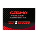 Gatamo® Guante Nitrilo Negro Máxima Resistencia (1 Caja 100 Unid) S