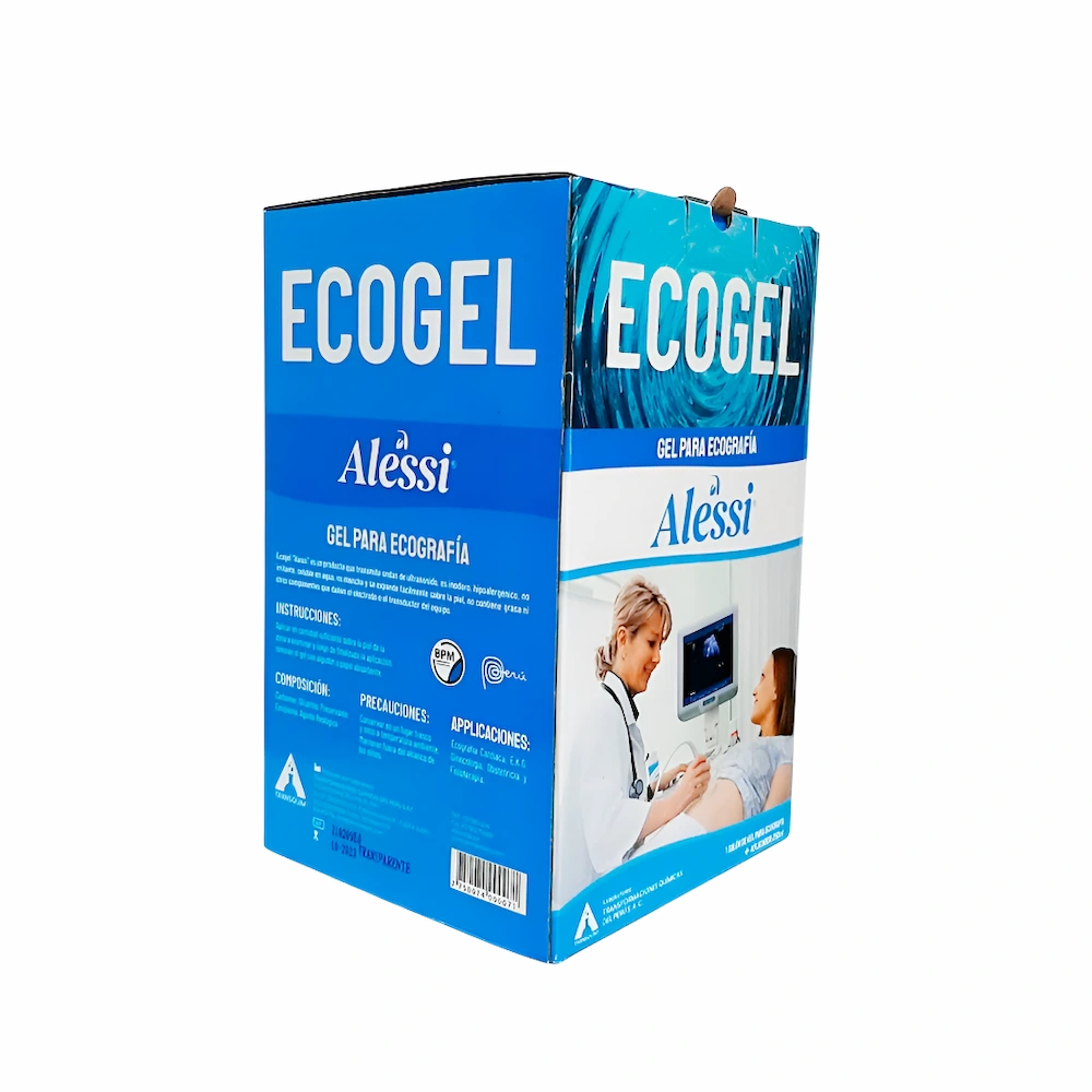 Gel Para Ecografía Ecogel® Alta Conductividad Ultrasónica (Por Unidad) - Ecografía