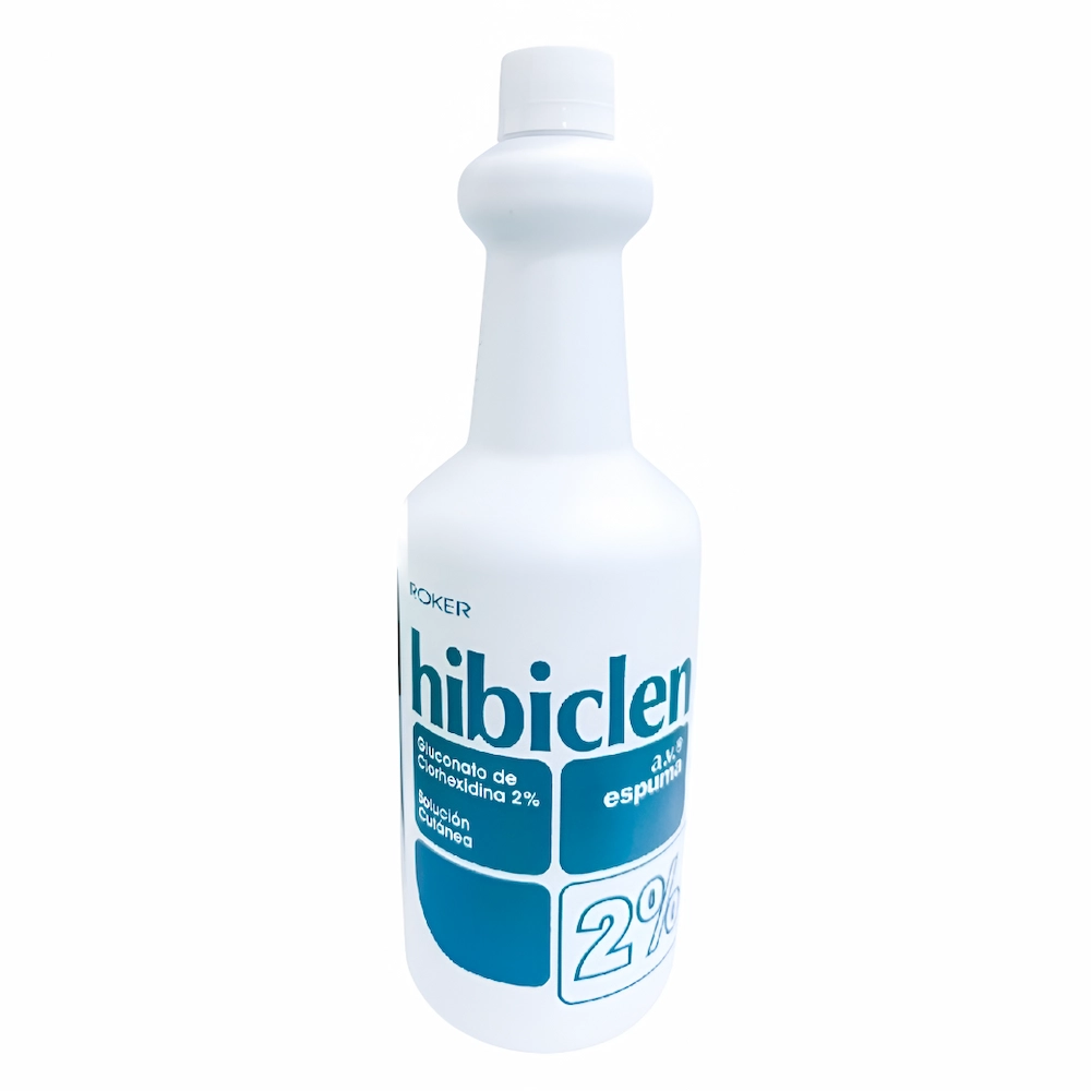 Gluconato De Clorhexidina Hibiclen® Roker® 2% (1 Frasco 1 L) Gluconato De Clorhexidina Hibiclen® Roker® 2% (1 Frasco 1 L)