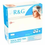 Gorro De Protección Blanco R&G® Toca Tira (2 Cajas 200 Unid.)