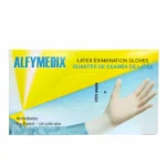 Guantes De Látex Para Examen Alfymedix® Talla M (1 Caja 100 Un)