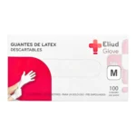 Guantes De Látex Quirúrgicos Eliud Glove® (2 Caja 200 Unid.) M