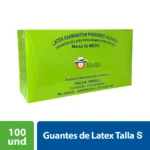 Guantes Látex Con Polvo Iq Medic® Talla S (1 Caja 100 Unid.)