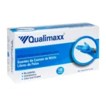 Guantes De Nitrilo Qualimaxx® Libres De Polvo Talla M (1 Caja 100 Unid.)