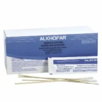 Hisopos De Madera Estéril Alkhofar® (1 Caja 100 Unid.)