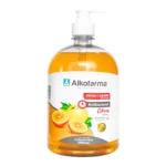 Jabón Líquido Antibacterial Alkofarma® Transparente (1 Par) Cítricos