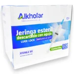 Jeringa Alkhofar® 3Ml 21G X 1 1/2 Luer Lock (2 Cajas 200 Unid.)
