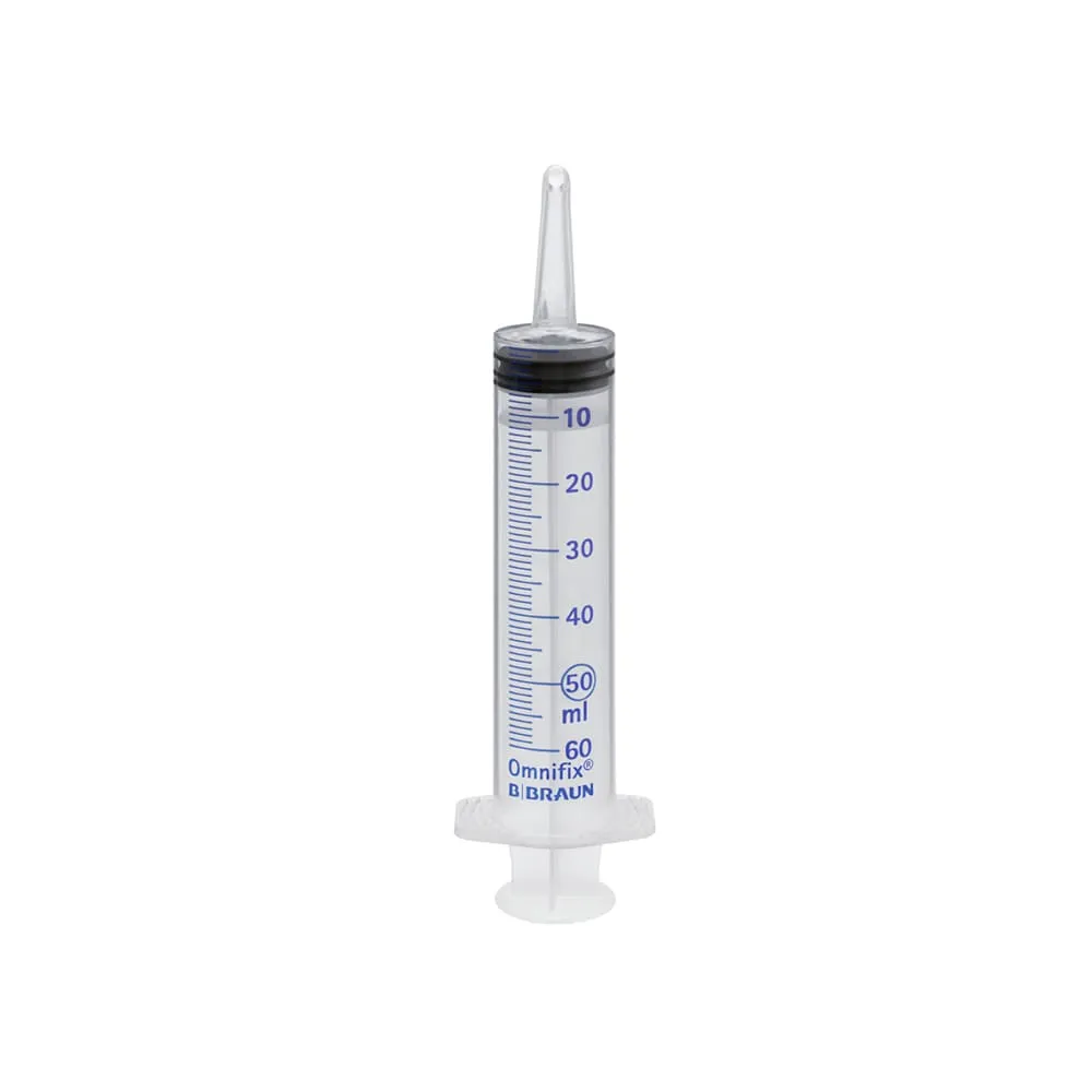 Jeringa De 3 Cuerpos B Braun® Omnifix 50/60 Ml (1 Par)