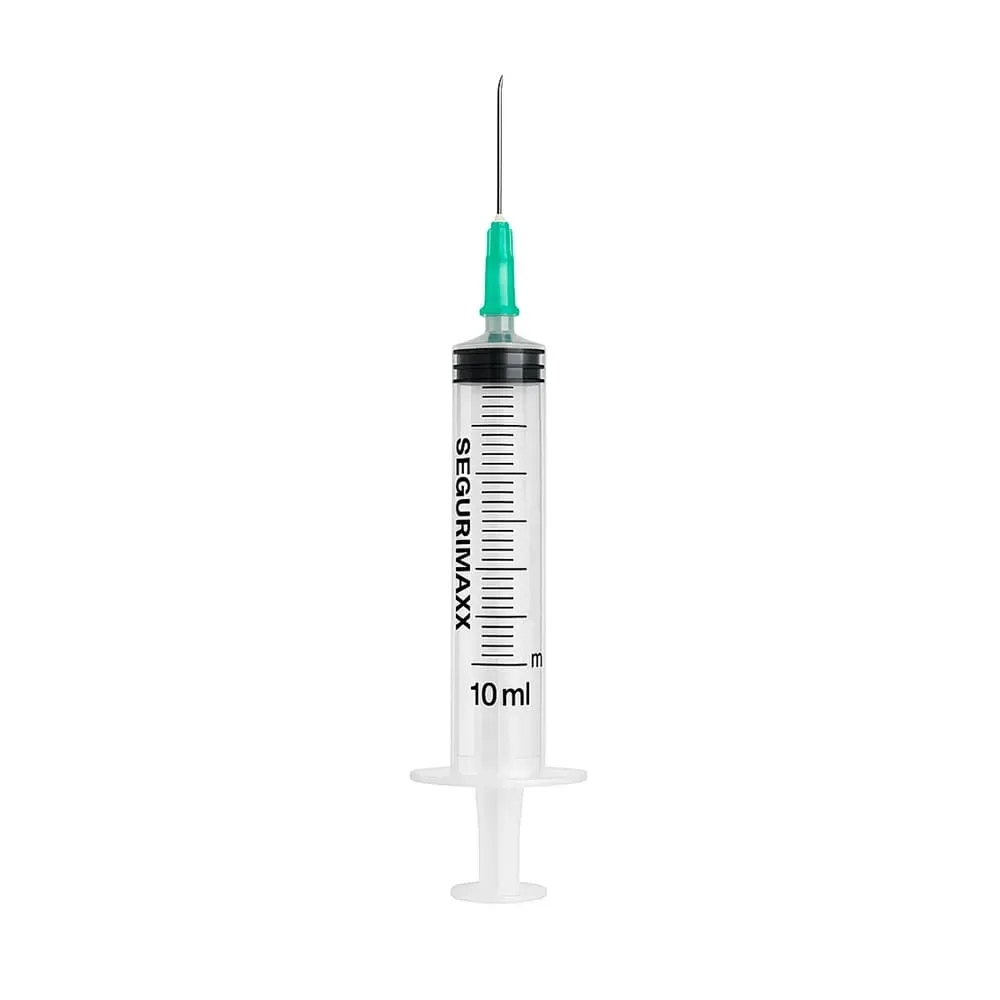 Jeringa Descartable Segurimaxx® 10Ml (1 Caja 50 Unid.)