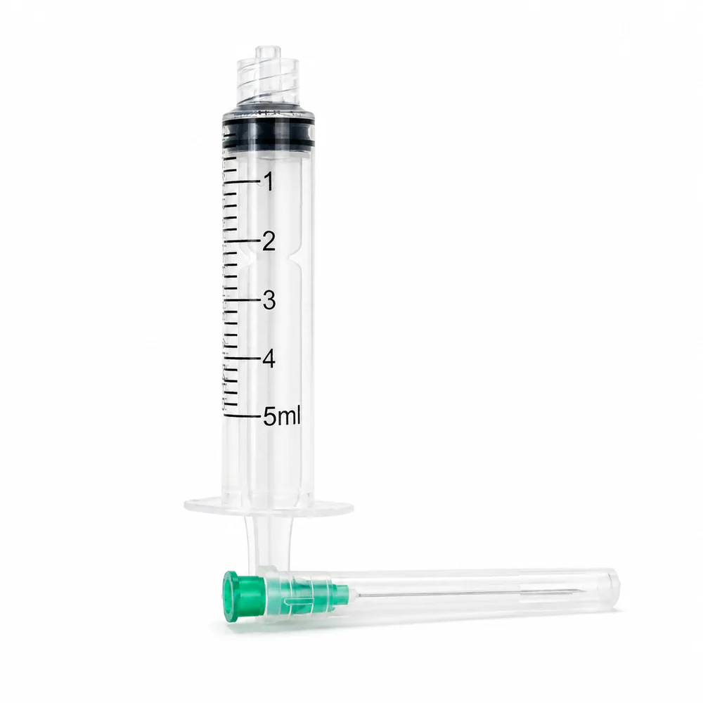 Jeringa Estéril Alkhofar® Luer Lock 5Ml (2 Caja 200 Unid.)