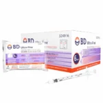 Jeringa Para Insulina Bd Ultra Fine® Aguja Ultrafina 0.3Ml (2 Cajas 20 Unid.)