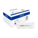 Jeringa Para Insulina Verifine® Aguja Ultrafina 0.5Ml (1 Caja 100 Unid.)