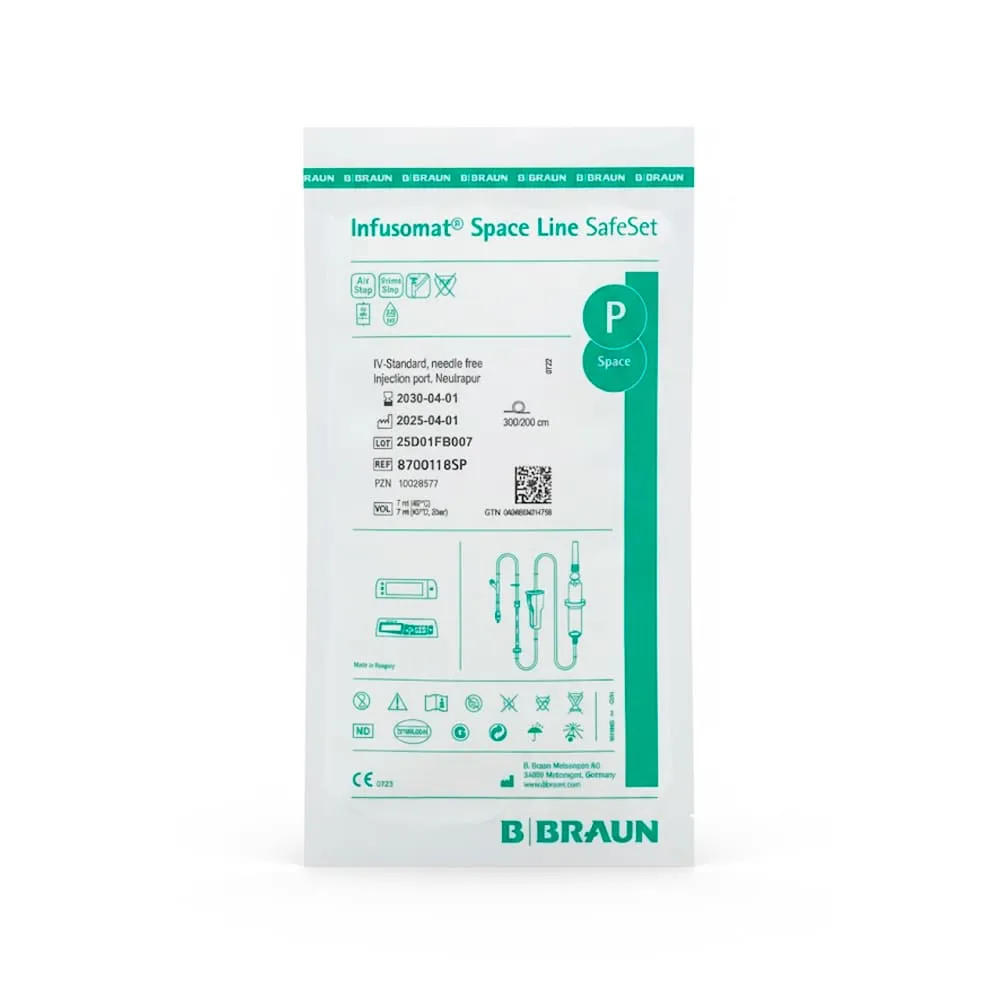 Kit De Infusión B. Braun® Infusomat Space Line (Por Unidad)