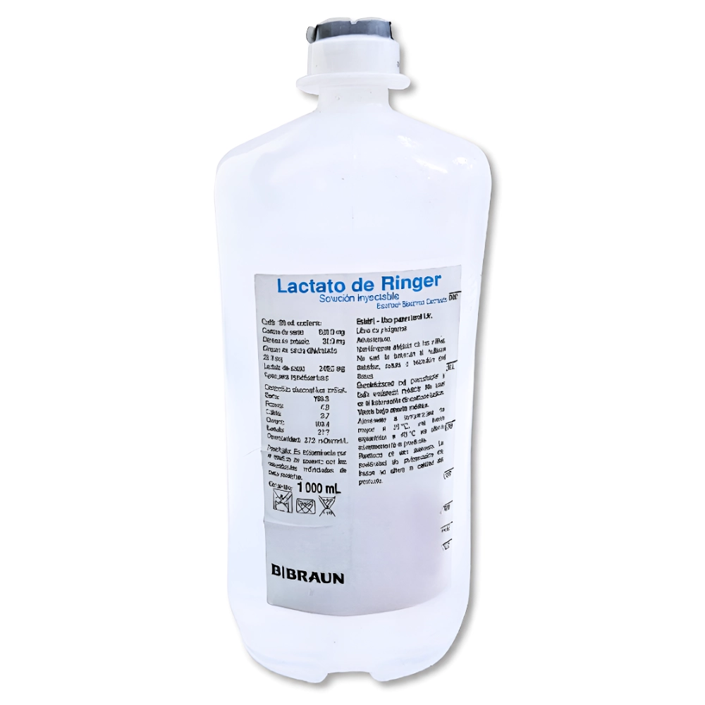 Lactato De Ringer B.Braun® Solución Isotónica 1L (1 Par)