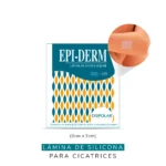 Lámina De Silicona Epi Derm® Edg 499 3X3Cm (Por Unidad)