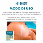 Lámina Epi-Derm® EDG 499 Silicona con Fixoderm (1 Unidad)